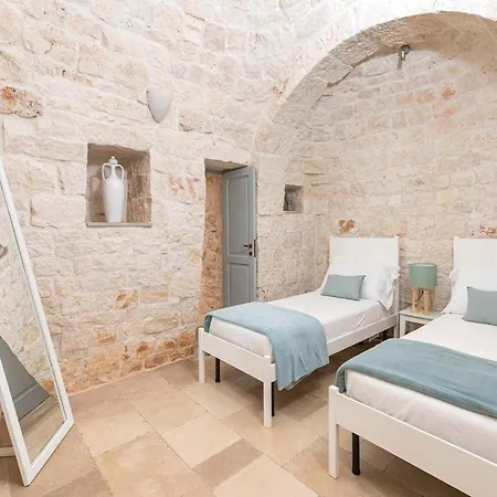 Stone House With Underground Pool For 6 *
